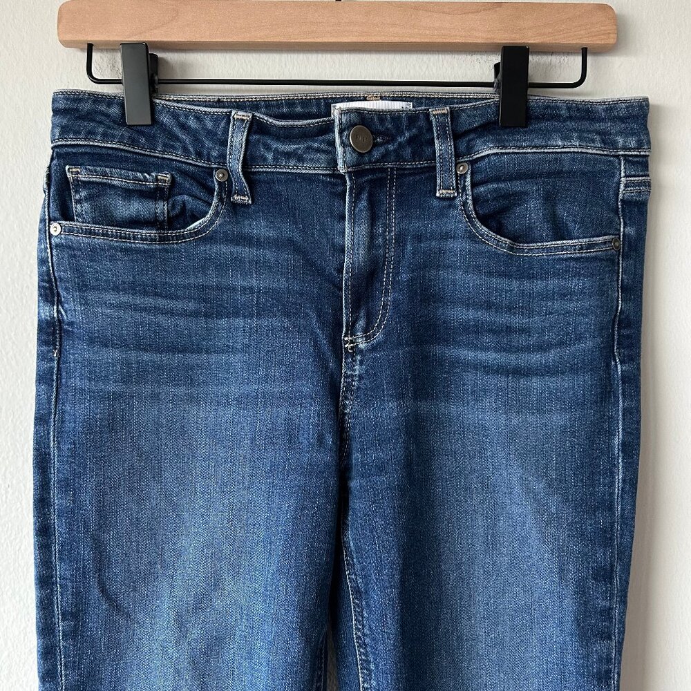 PAIGE Skyline Skinny Jeans Women 29 Mid Rise Medium Wash Stretch Denim - Picture 3 of 10
